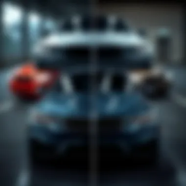 Comparison chart featuring the 2017 BMW Sedan and competitor models