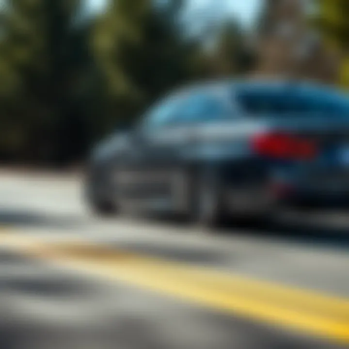 Performance on the road with the 2017 BMW Sedan in action