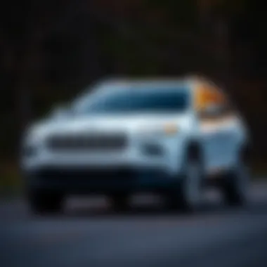 2017 Jeep Cherokee Exterior Design Exterior view of 2017 Jeep Cherokee showcasing its sleek design