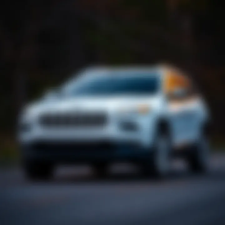 2017 Jeep Cherokee Exterior Design Exterior view of 2017 Jeep Cherokee showcasing its sleek design