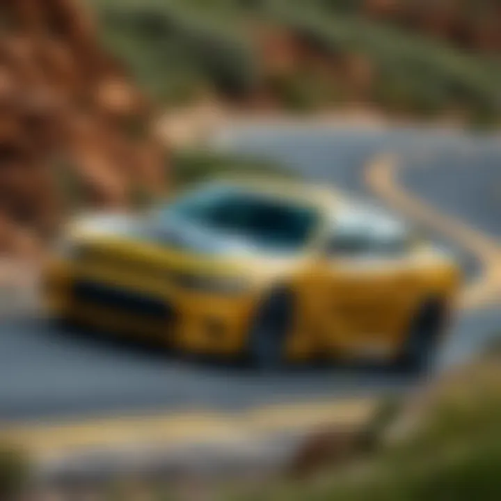 2019 Dodge Charger GT in action on a winding road demonstrating its performance