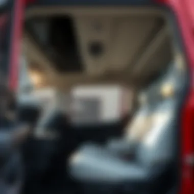 Interior Comfort of the 2019 Toyota Van Interior space of the 2019 Toyota Van emphasizing comfort and versatility