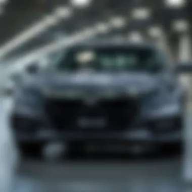 2020 Honda Accord EX-L front view showcasing its sleek design