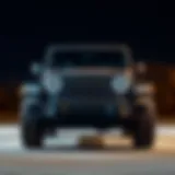 Exterior view of the Jeep Gladiator showcasing its robust design