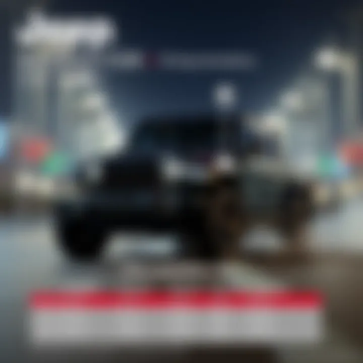 Jeep Gladiator Pricing Variations Regional pricing map illustrating cost variations across different areas