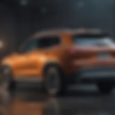 Market Trends in the SUV Segment Graphical representation of market trends and consumer preferences in the SUV segment