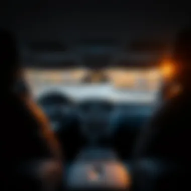 Dodge Durango Interior Features Interior view of Dodge Durango showcasing features