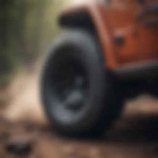 Durable off-road tires for Jeep Wrangler Unlimited