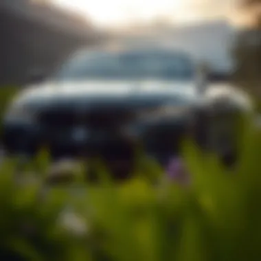 Exterior Design of the BMW 440e Sleek exterior design of the BMW 440e showcasing its hybrid elegance