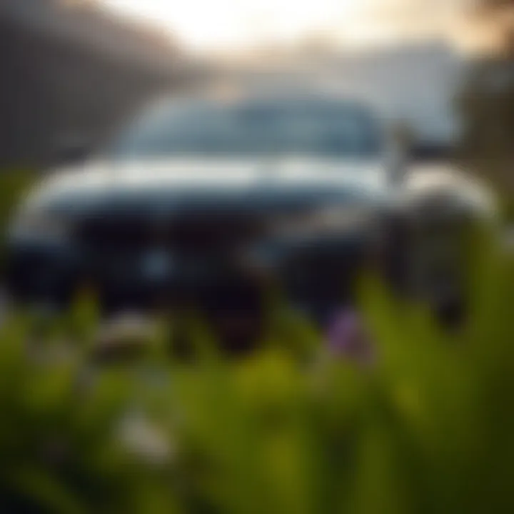 Exterior Design of the BMW 440e Sleek exterior design of the BMW 440e showcasing its hybrid elegance