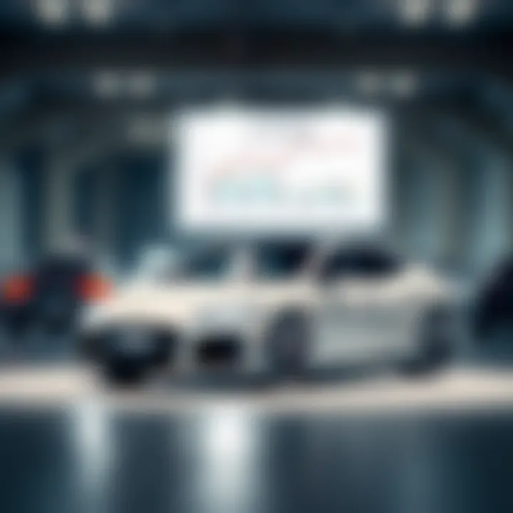 Market Trends in Vehicle Valuation Graph showing market trends for vehicle valuation