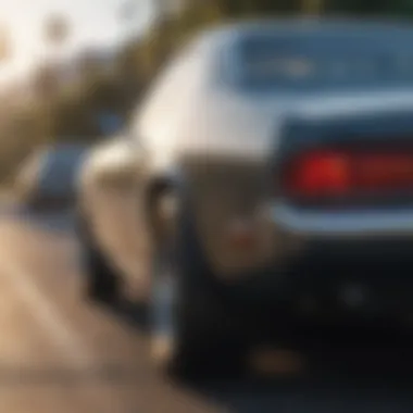 Illustration depicting the technology behind electronic license plates.