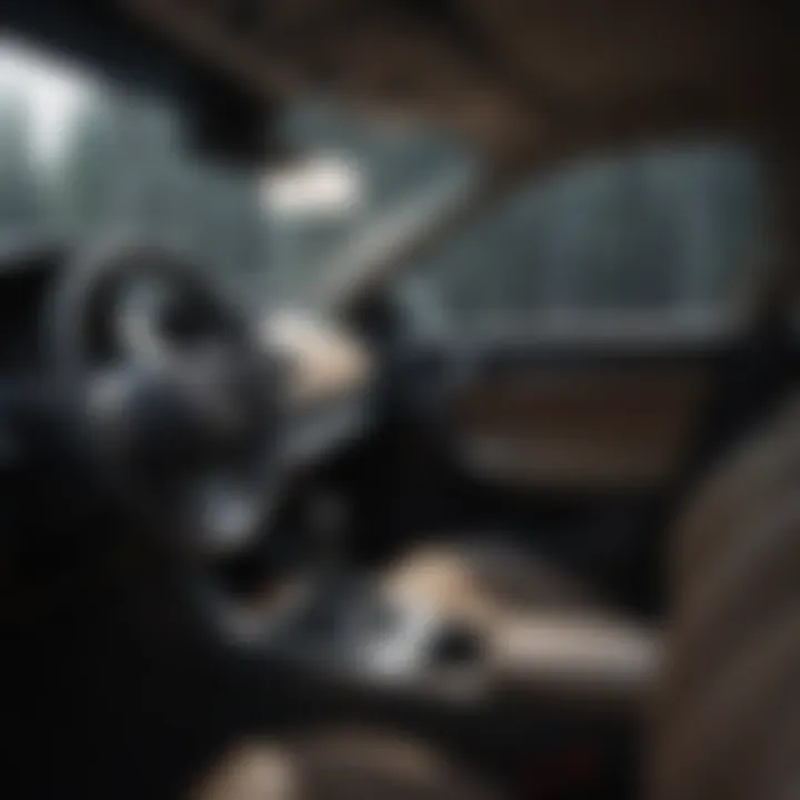 Interior view of the Subaru Outback highlighting comfort and space