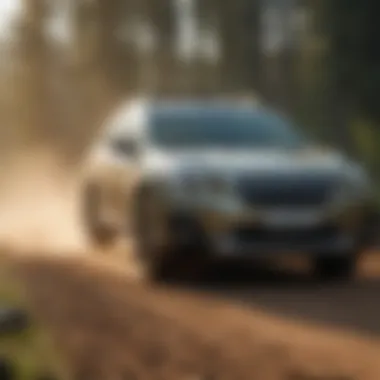 Subaru Outback demonstrating advanced safety features