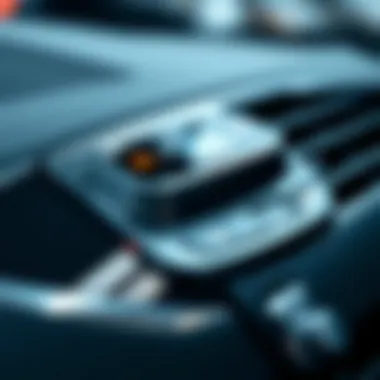 Advanced Car Starter Technology Close-up of a high-tech car starter demonstrating its advanced technology and design.