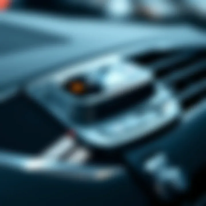 Advanced Car Starter Technology Close-up of a high-tech car starter demonstrating its advanced technology and design.