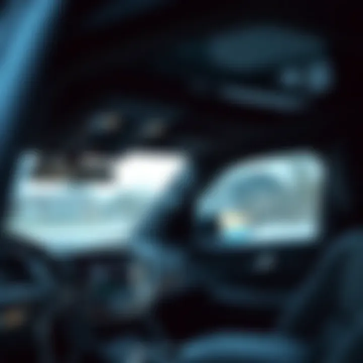 Interior dashboard of Chevrolet Traverse highlighting advanced technology