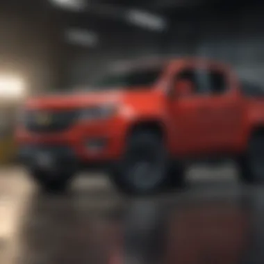 Advanced Interior Technology of Chevy Colorado Interior features of the Chevy Colorado highlighting technology