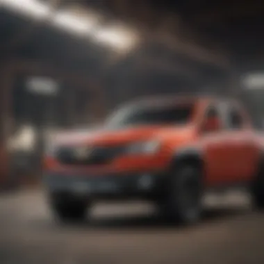 Market comparison chart of the Chevy Colorado Limited Edition against competitors