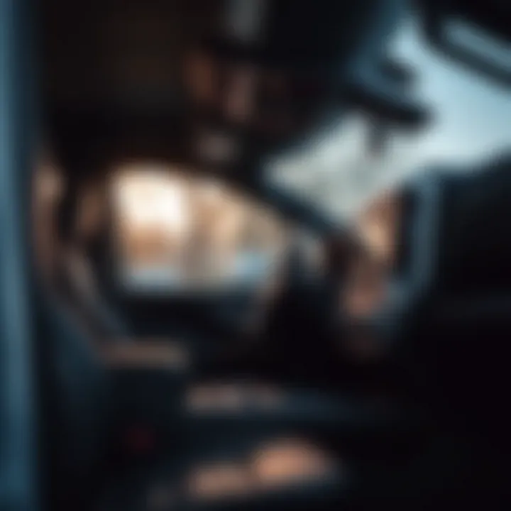 Interior Technology Features of 2018 GMC Sierra eAssist Interior of the 2018 GMC Sierra eAssist highlighting technology features