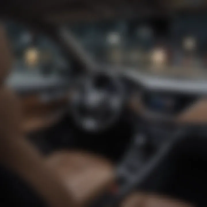 Interior view of 2021 Buick Encore highlighting technology features