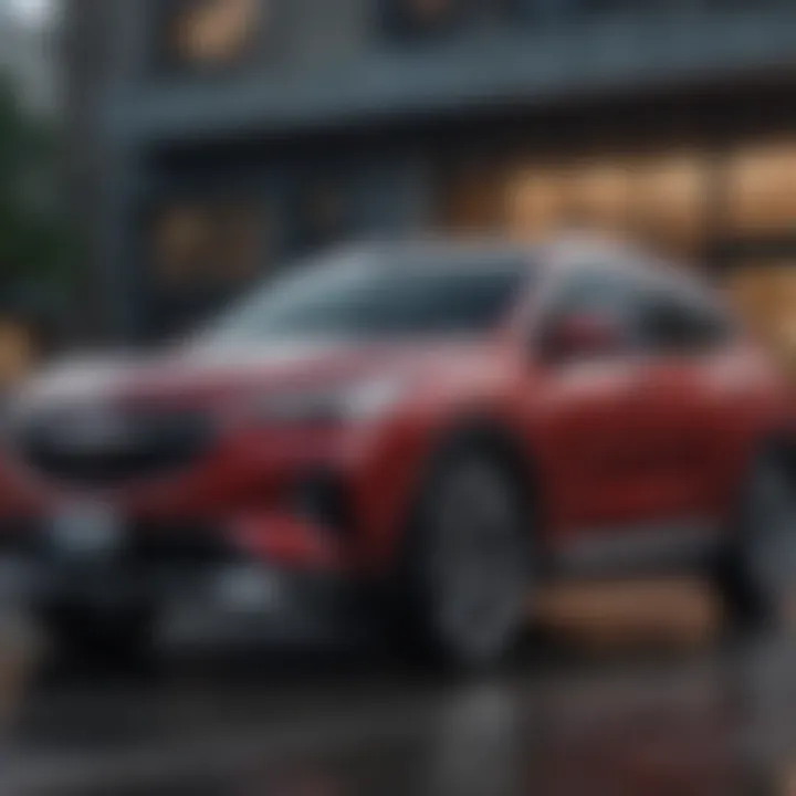 2021 Buick Envision demonstrating safety features