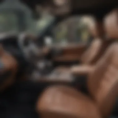 Luxurious Interior of the 2021 Dodge Laramie Interior of the 2021 Dodge Laramie highlighting its advanced technology and luxurious seating