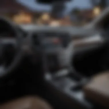 Interior Technology Features of the Grand Cherokee Limited Interior dashboard highlighting advanced technology features