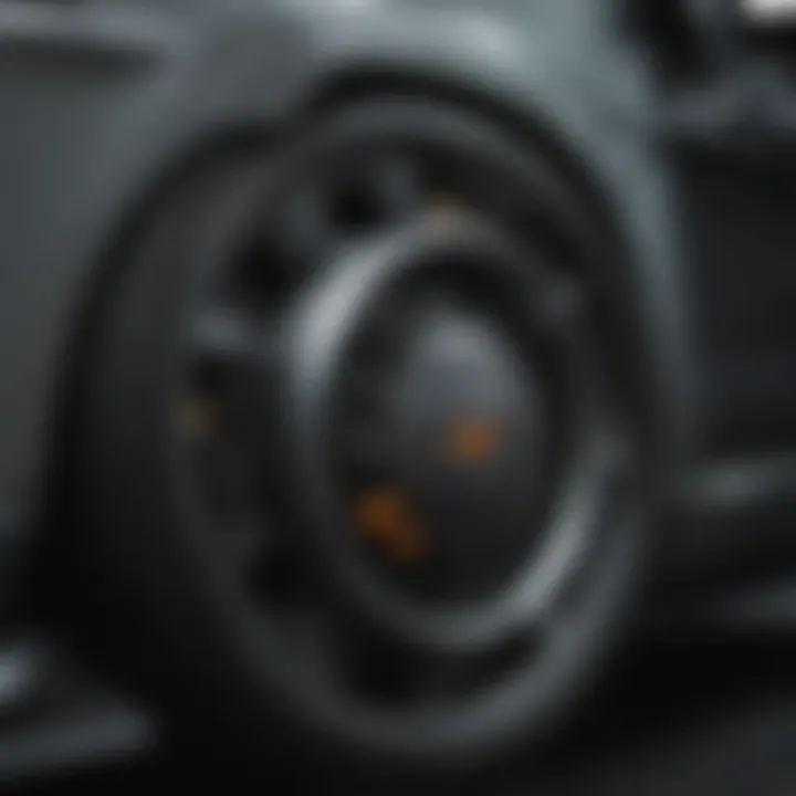 Close-up of the motor specifications highlighting fuel efficiency innovations.