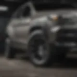 Detailed view of the Jeep Cherokee motor showcasing its engineering design.