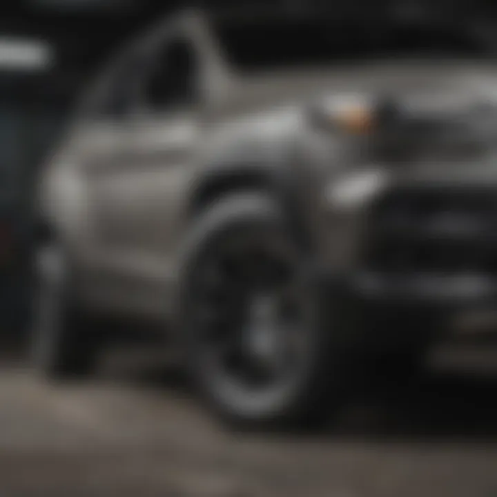 Detailed view of the Jeep Cherokee motor showcasing its engineering design.