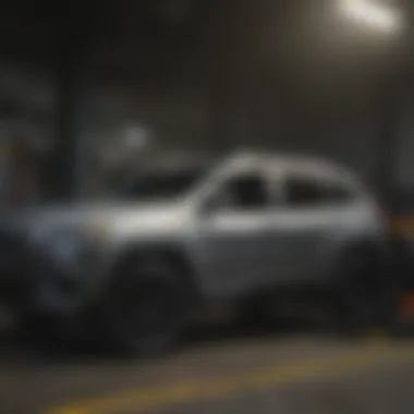 Performance Metrics Comparison Graph illustrating performance metrics of the 2019 Jeep Cherokee compared to competitors.