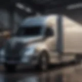 Overview of the Mark LT truck showcasing its luxury design
