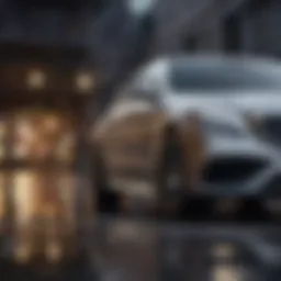 Luxurious Mercedes-Benz S-Class exterior