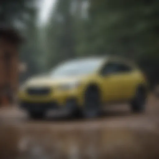 Subaru Crosstrek showcasing its dynamic exterior design