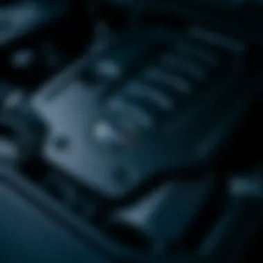 Engine Specifications of XC90 T6 Close-up of the Volvo XC90 T6 engine