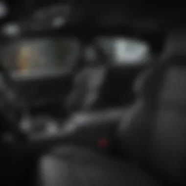 Modern Interior Features of the 2015 Dodge Challenger Interior of the 2015 Dodge Challenger highlighting modern technology and comfort.