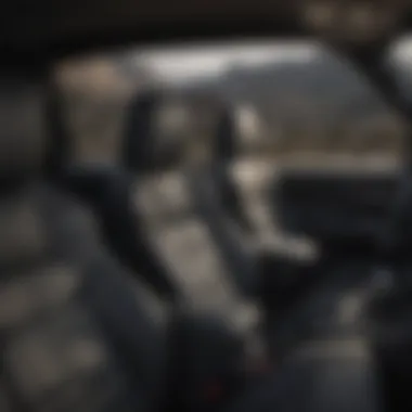 Interior layout highlighting comfort and technology features
