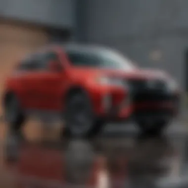 Sleek Design of the Mitsubishi Outlander Sport LE Exterior view of Mitsubishi Outlander Sport LE showcasing its sleek lines and sporty design