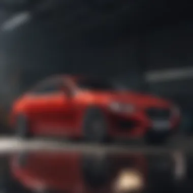 Sleek Design of the Jaguar XE Side profile of Jaguar XE highlighting its sleek design