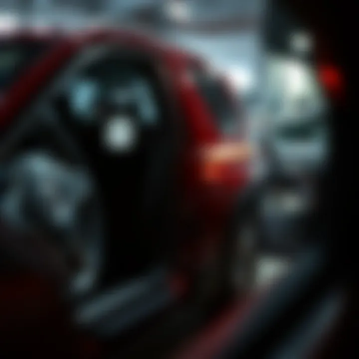 Modern safety features displayed in a family-sized SUV