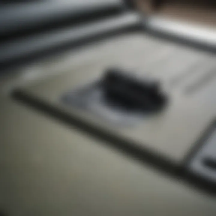 Installation of a Jeep hood latch demonstrating essential tools and components.