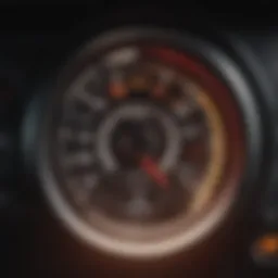 Dashboard warning light indicating service engine