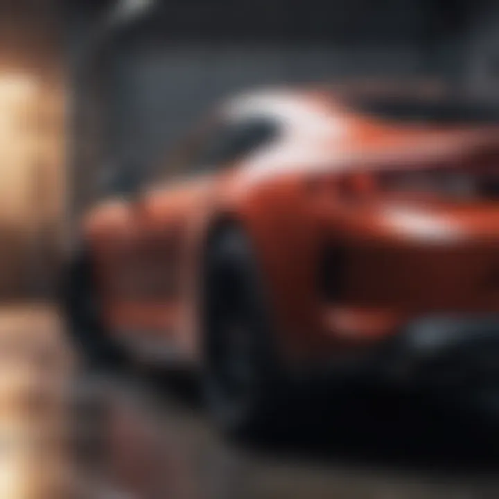Visual representation of the protection offered by ceramic coatings against environmental damage