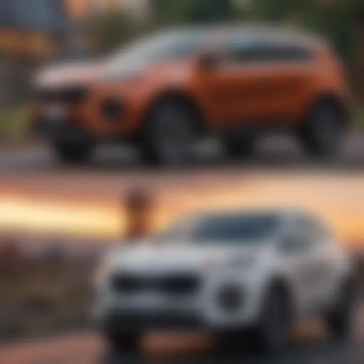Comparison chart illustrating the 2015 Kia Sportage AWD against competitors