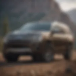 Exterior design of the Ford Expedition showcasing its rugged elegance