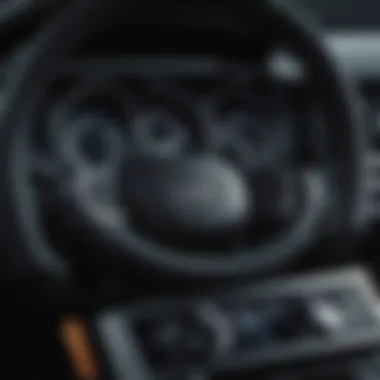 Advanced Technology Features in the Land Rover Defender Interior dashboard highlighting advanced technology features