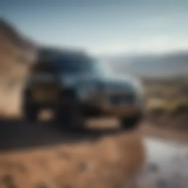 Off-Road Capability of the Land Rover Defender Off-road capability demonstration in rugged terrain