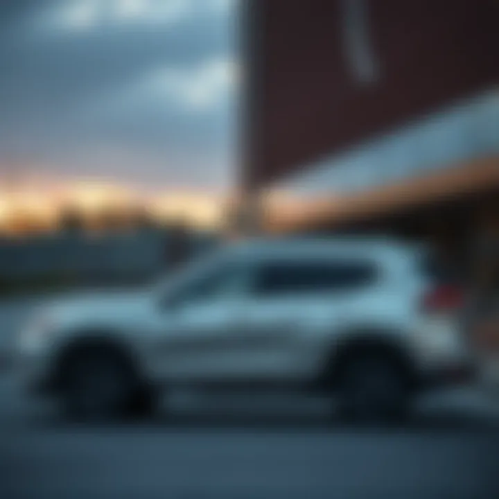 Spaciousness of 2019 Nissan Rogue FWD Side profile of the 2019 Nissan Rogue FWD emphasizing its spaciousness