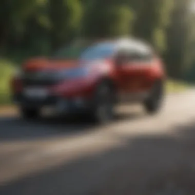 Dynamic Performance of the Honda CR-V EX-L Hybrid Performance demonstration of the 2022 Honda CR-V EX-L Hybrid in a dynamic driving scenario